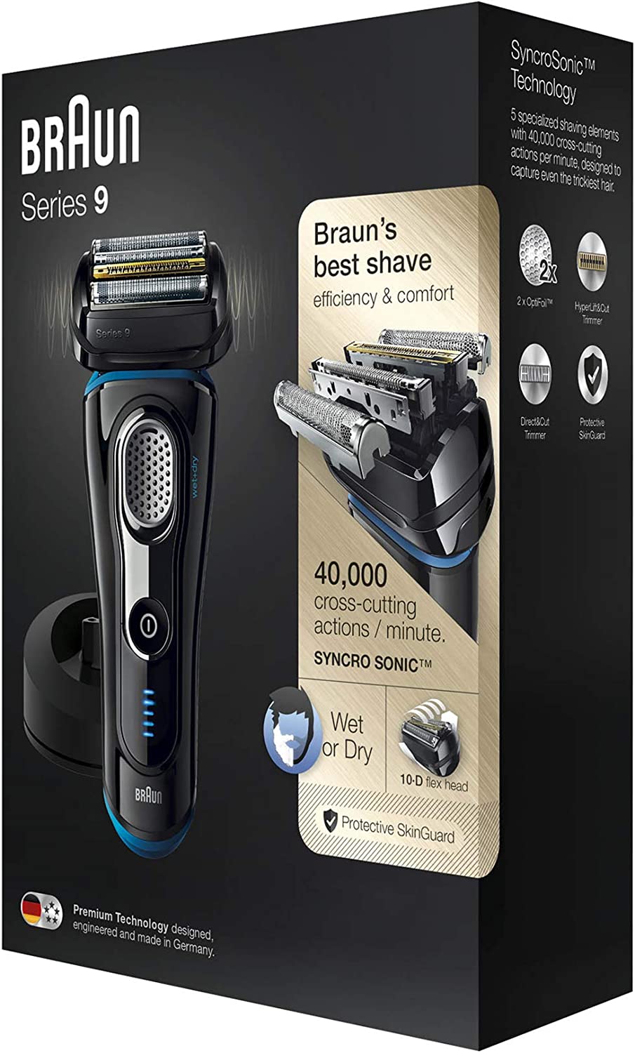 Braun Series 9 9240s Men's Electric Foil Shaver